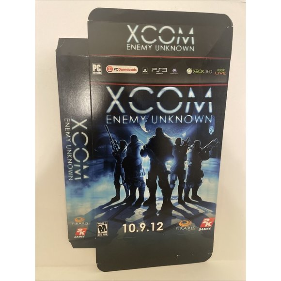 XCOM Enemy Unknown Promotional Display Box NOT A GAME